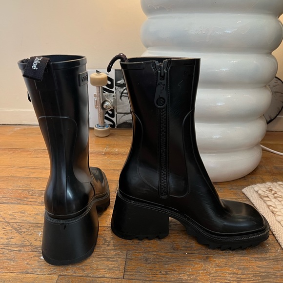 Black Chloe Boots Size 38 ! - Picture 5 of 6
